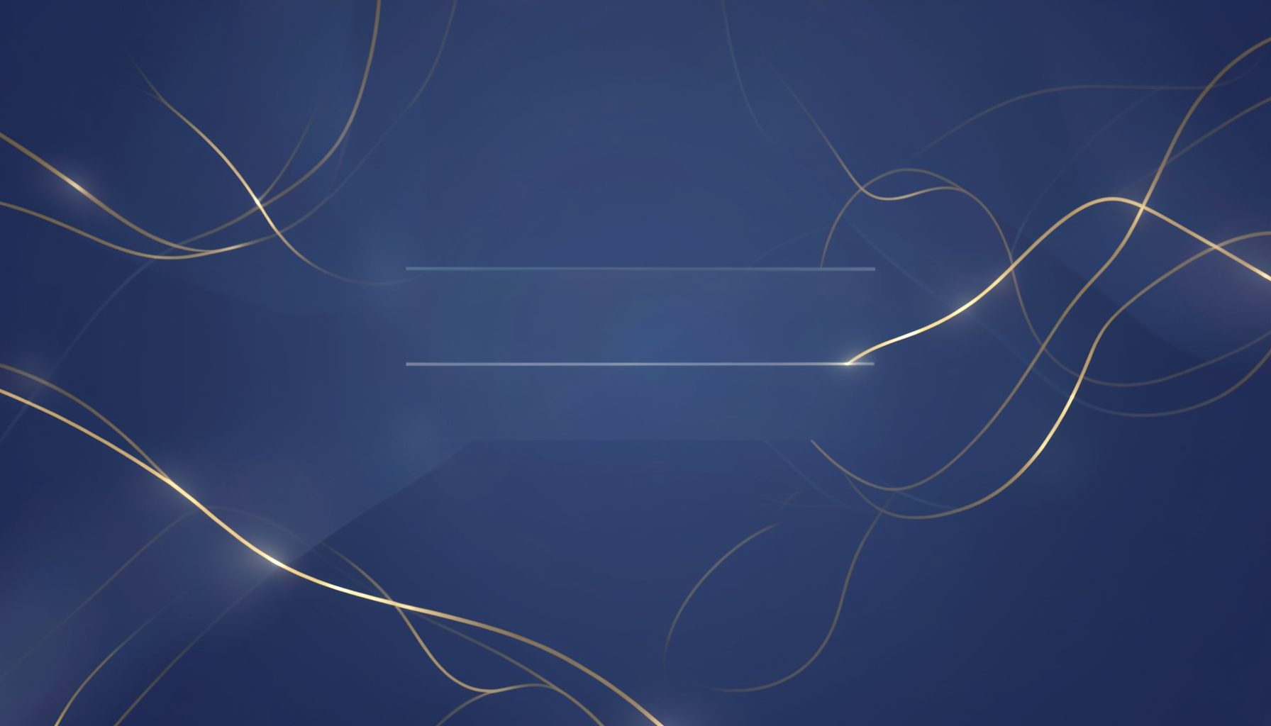 Soft navy and gold toned abstract background suggesting a calm digital login screen, with gentle glowing lines